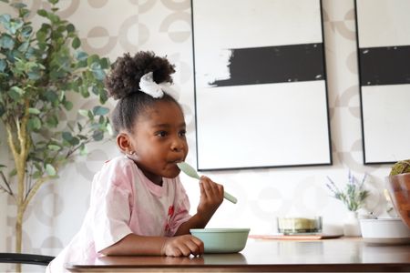 Ava enjoying her breakfast this morning? What’s your kids favorite cereal? Ava girl loves honey but cheerios. 

Breakfast, family, toddler girl, dining room , summer 

#LTKFamily #LTKKids #LTKHome