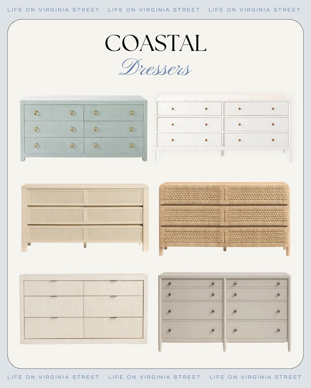 Coastal dressers 🙌🏻🙌🏻

#LTKHome #LTKSeasonal