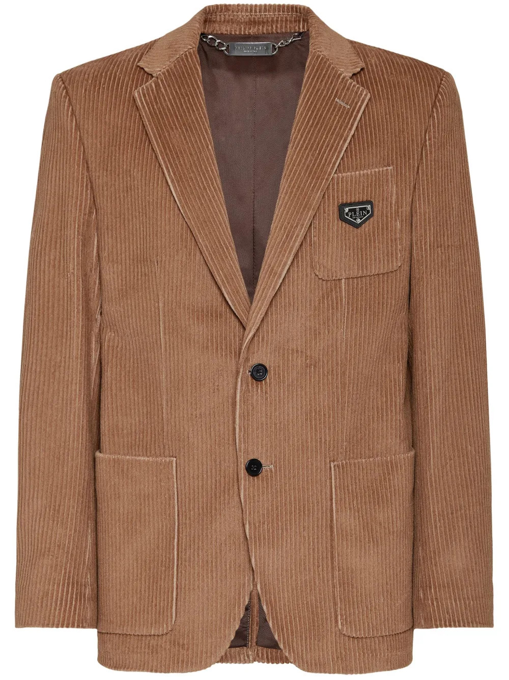 single-breasted corduroy blazer | Farfetch Global