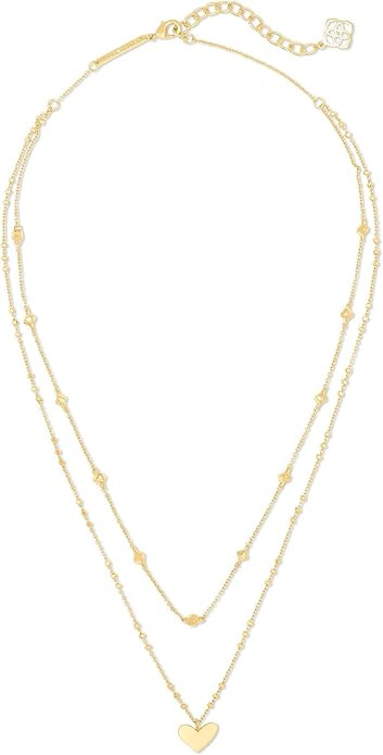 Kendra Scott Ari Heart Multistrand Necklace, Fashion Jewelry for Women | Amazon (US)