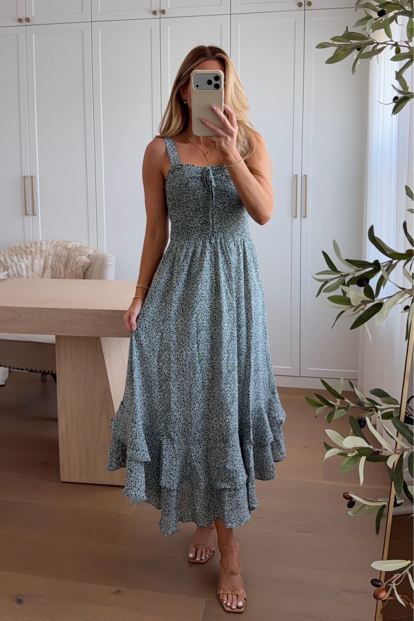 amazon dress! wearing a small
