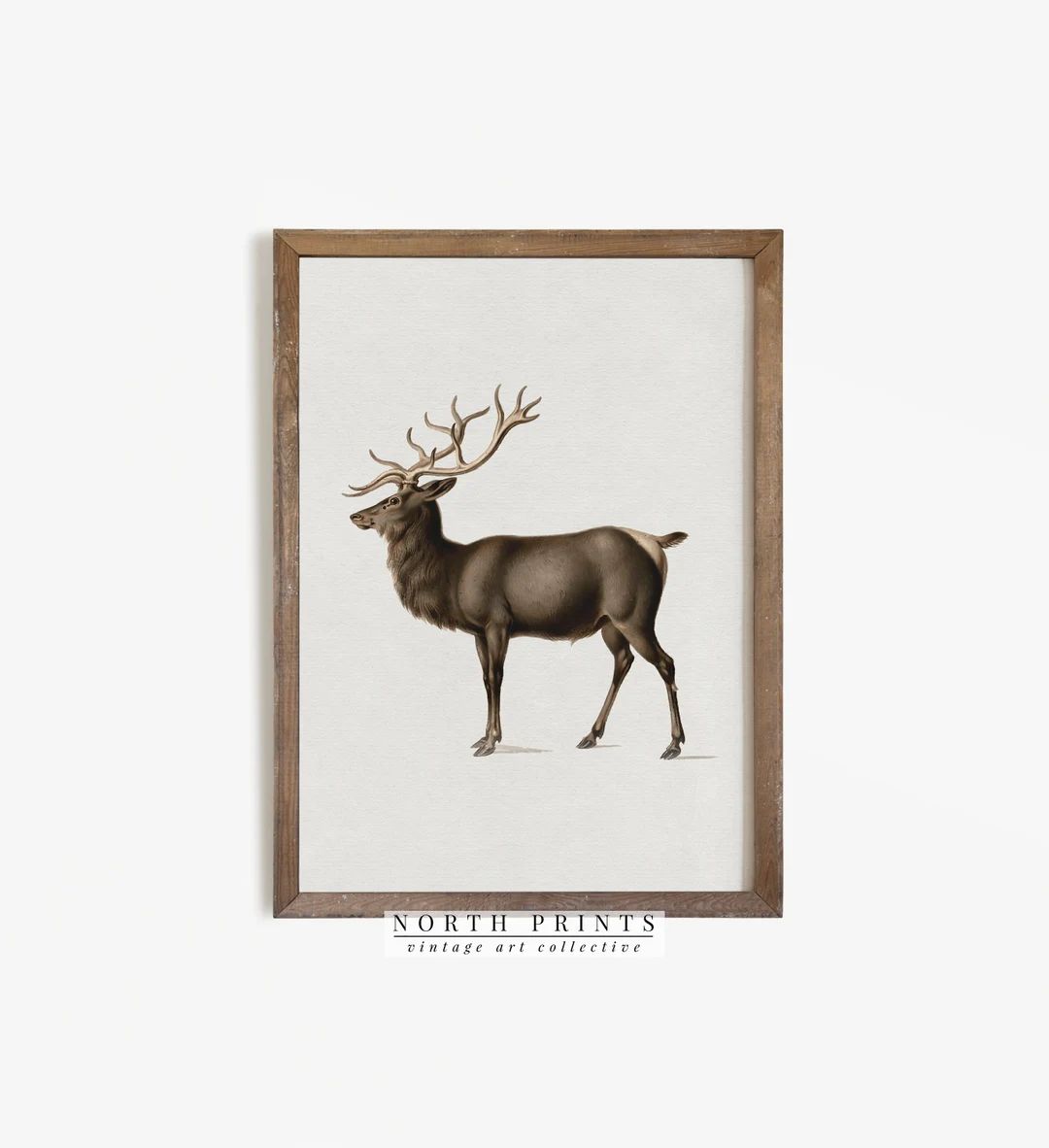 Vintage Reindeer Wall Art … curated on LTK
