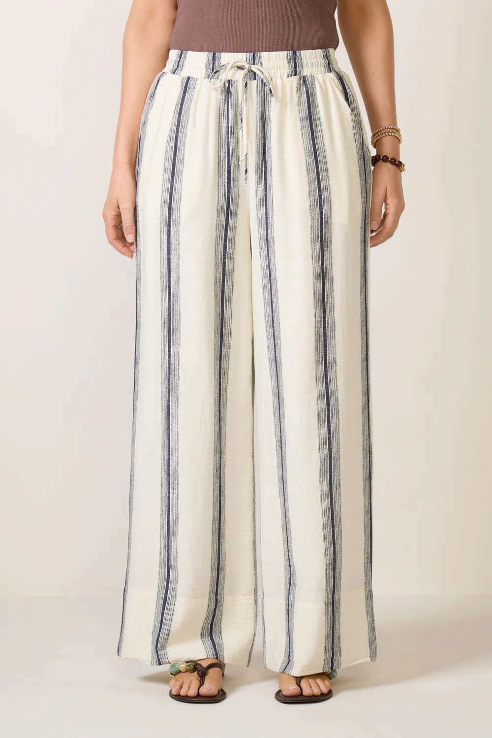 Drew Stripe Wide Leg Pant | Evereve