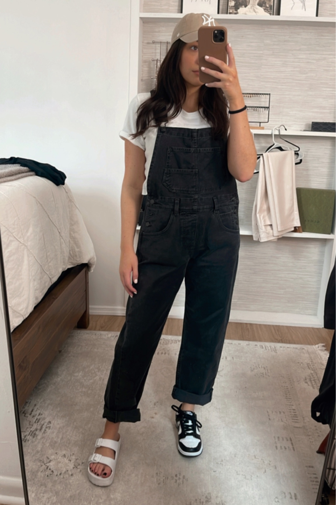 Denim overalls outfit 


#LTKunder100 #LTKstyletip #LTKFind