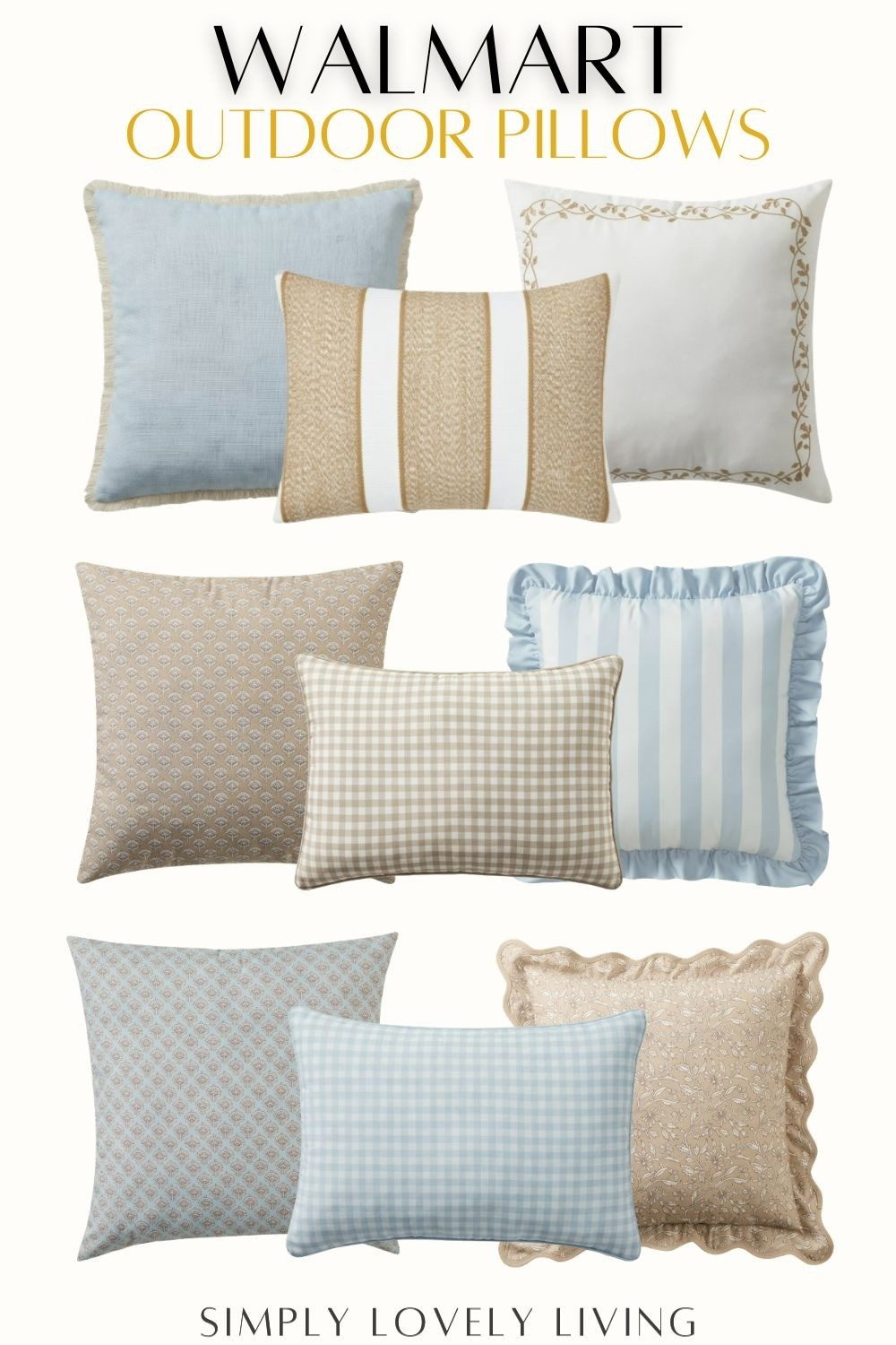 Walmart outdoor pillows. My Texas House pillows. Pillow mix. Outdoor throw pillows. #walmart #LTKfind #outdoordecor

#LTKHome #LTKSeasonal