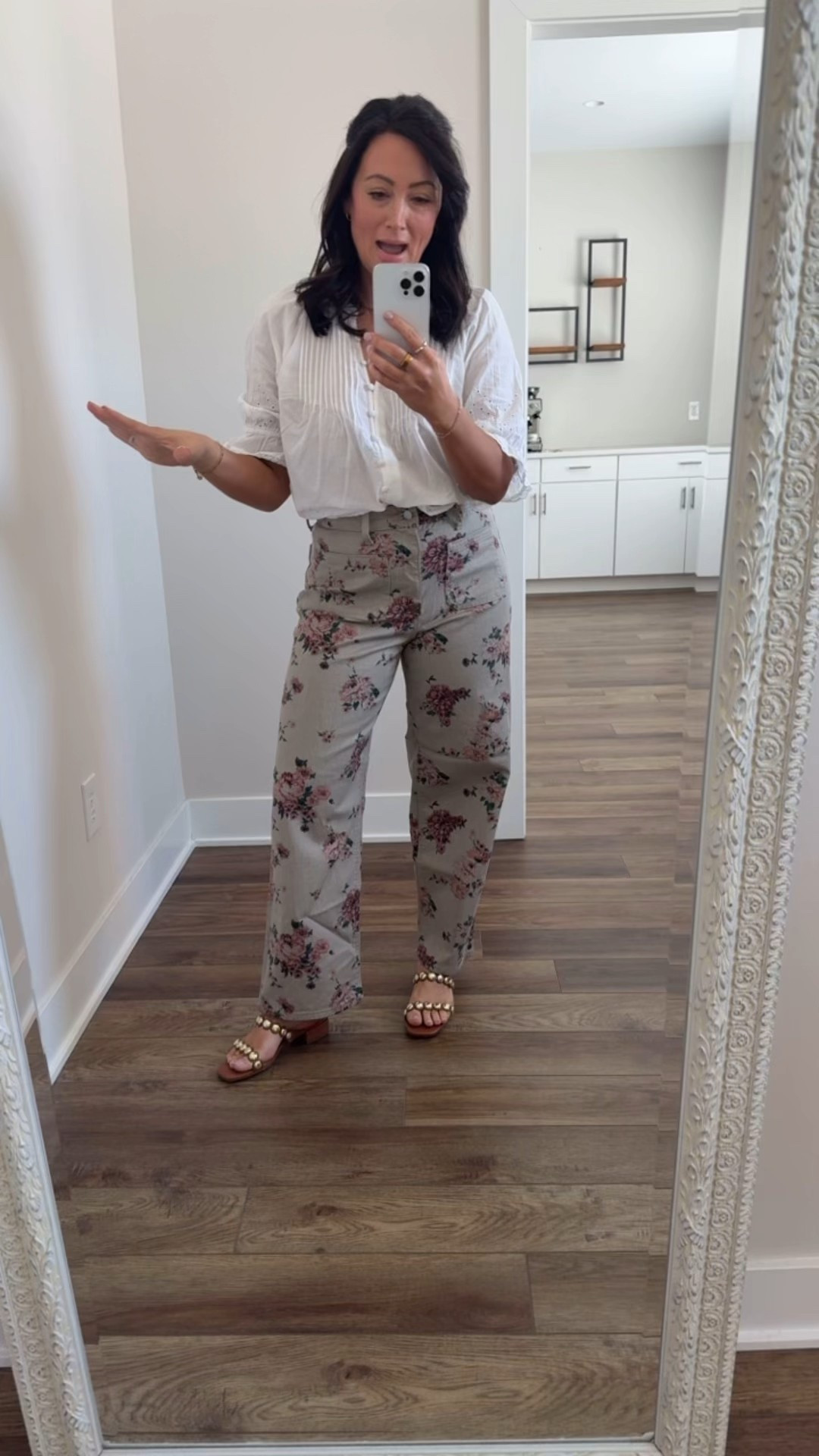 TARGET 🎯 TUESDAY 
 • medium top - loose fit 
• sized up one in denim - in a size 8
• sandals true to size


#LTKgrwm #LTKMidsize #LTKPetite