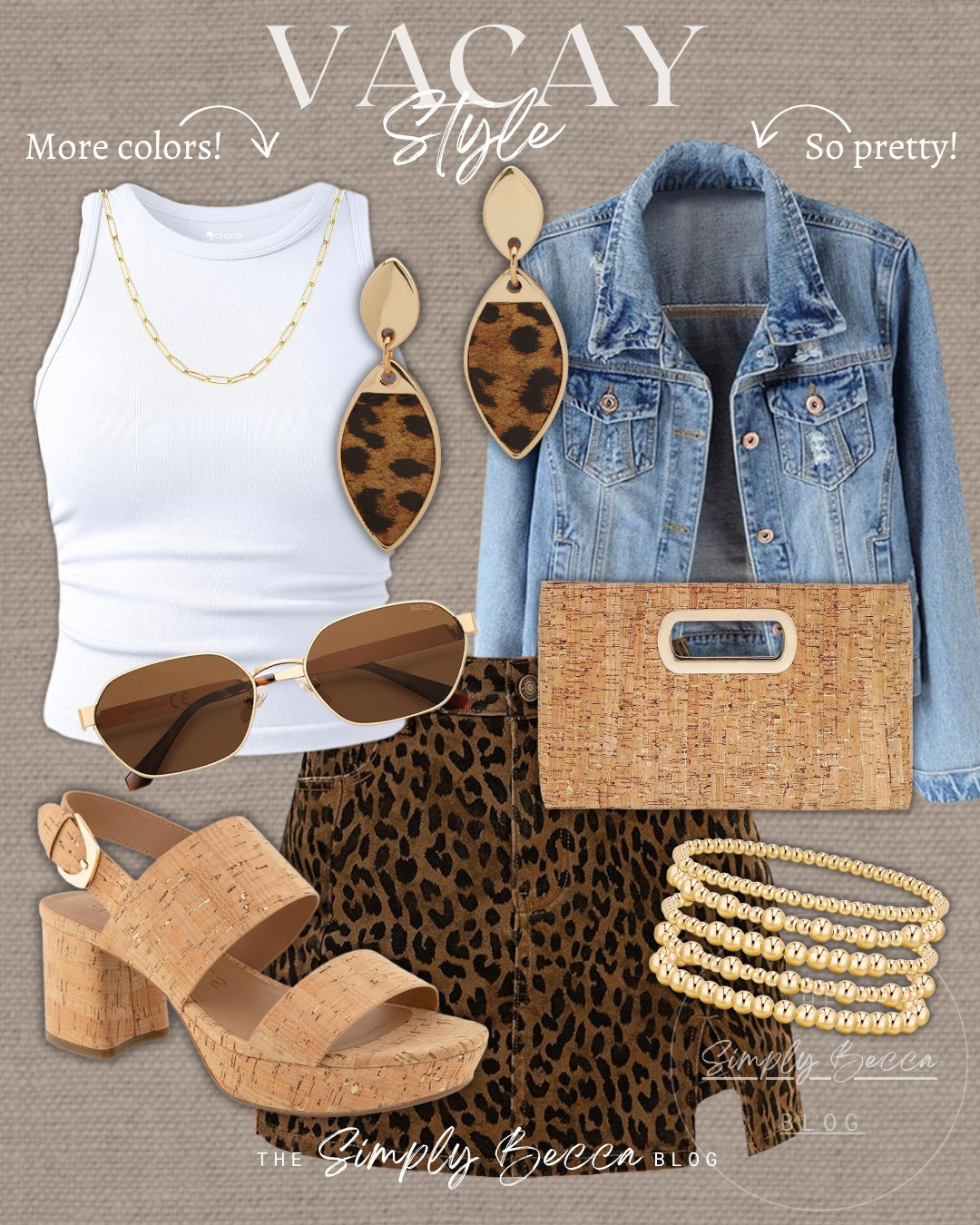 These leopard skorts are darling — ordering! 😍

@amazon 

 #ltkwomens #ltkfinds #amazonfashion #leopard #heels #goldbraceelt #corkclutch #vacaystyle #skirt #LTKootd #LTKSeasonal #LTKTravel