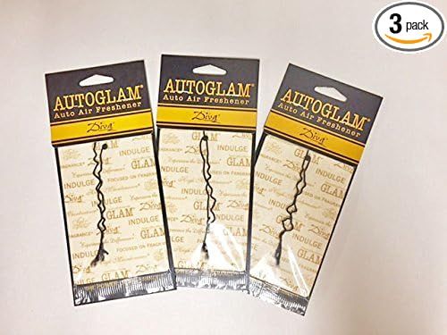 Tyler Candles Autoglam Auto Air Freshener, Diva, Set of 3 | Amazon (US)