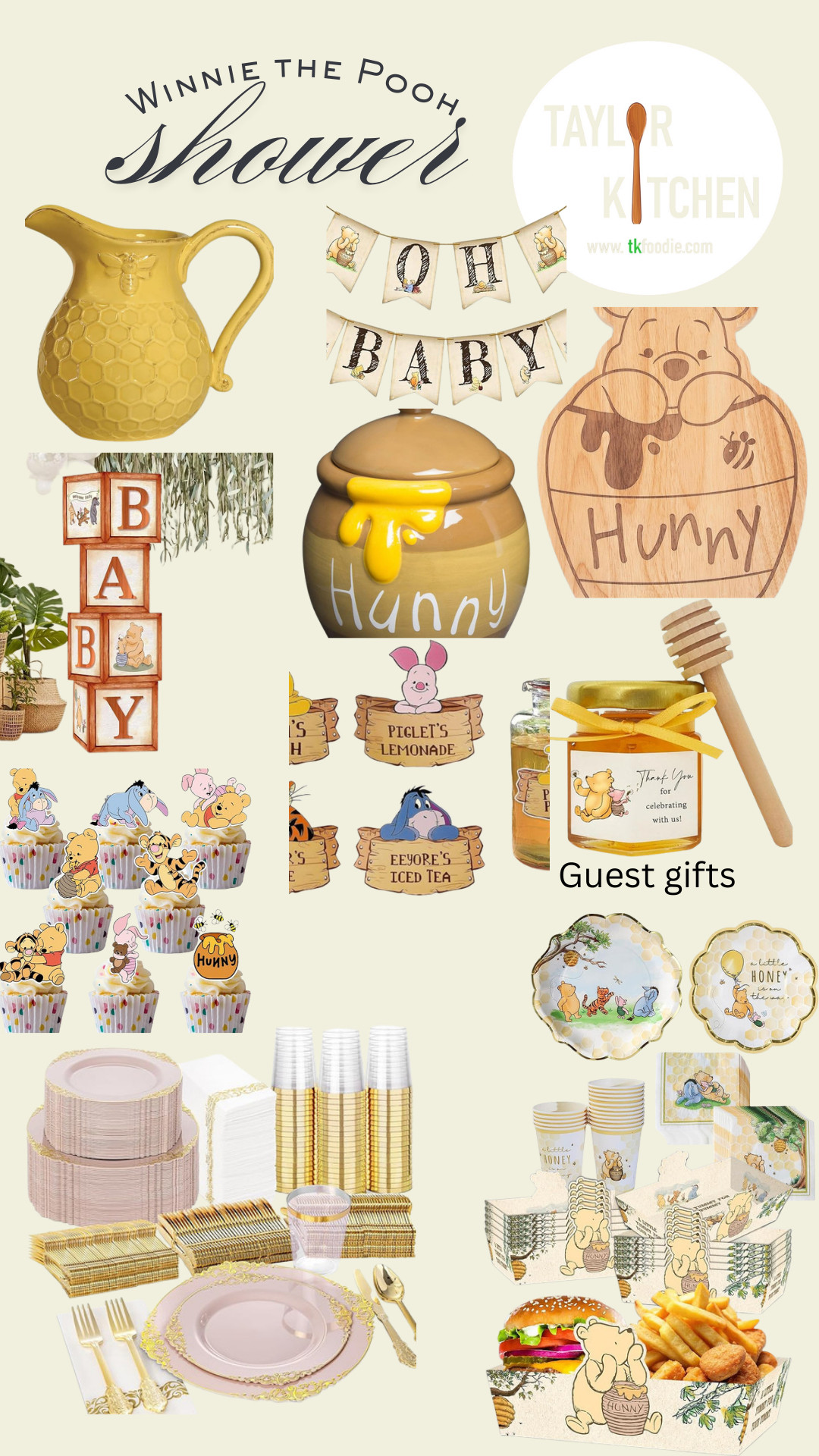 A Winnie the Pooh #BabyShower was the cutest shower I've been to in a long time.  So many adorable touches 💕, so if you're planning a shower any time soon, check out some of these finds here on my LTK (you may want to save this post for later) 😉 

 #LTKBaby #LTKBump