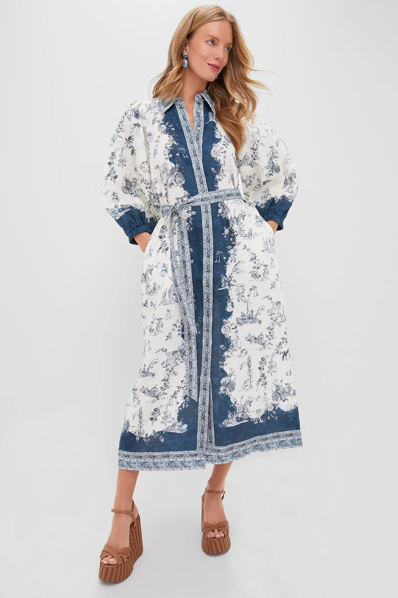 Cream Casa Shirtdress | Tuckernuck (US)