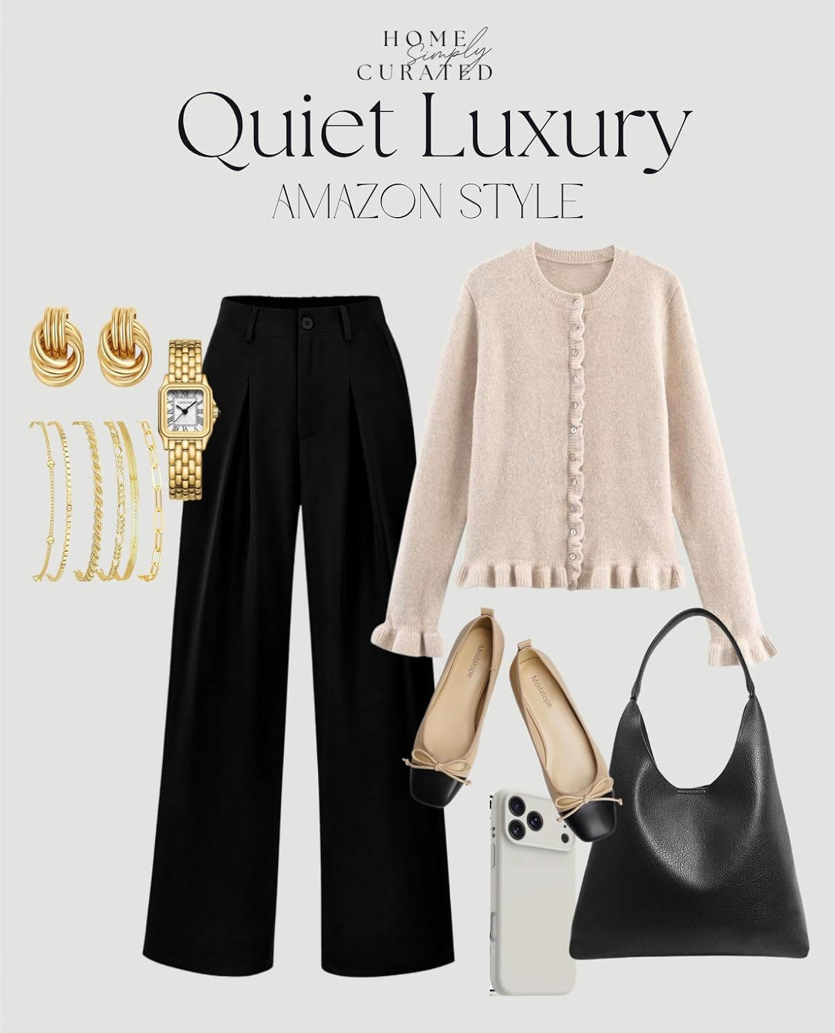 A designer inspired outfit with pieces from Amazon! I love how timeless this outfit is & how you can wear all of these pieces with so many other things that you already own in your closet! 😍

Amazon Fashion
Designer Finds
Designer inspo
 

 

#LTKSeasonal #LTKWorkwear