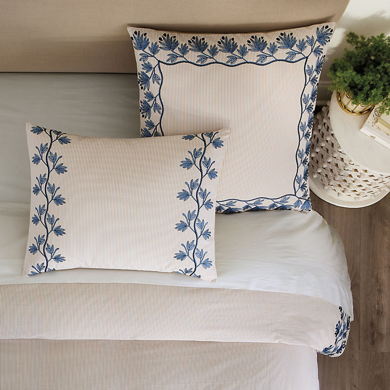 Apolline Embroidered Sham - King - Ballard Designs | Ballard Designs, Inc.