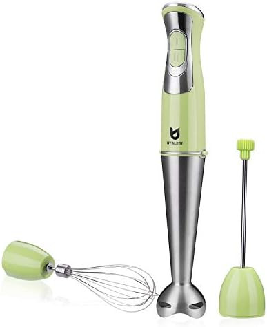 Immersion Hand Blender, UTALENT 3-in-1 8-Speed Stick Blender with Milk Frother, Egg Whisk for Coffee | Amazon (US)
