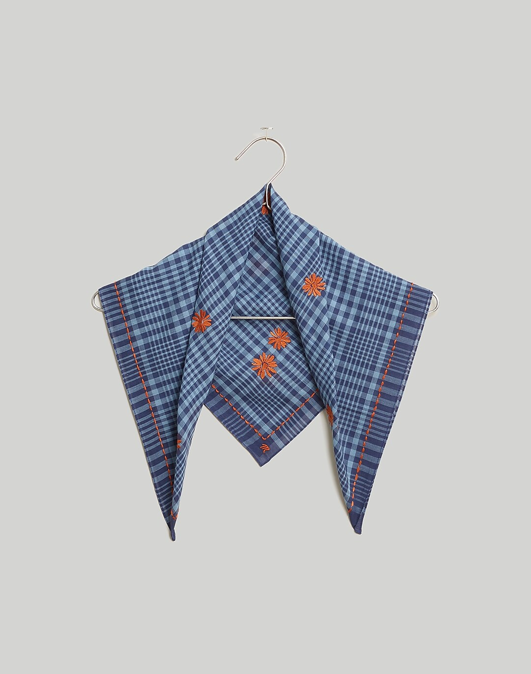 Embroidered Organic Cotton Bandana | Madewell