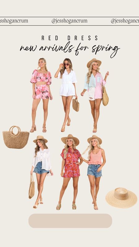 Sharing new arrivals for spring from Red Dress!

Red dress boutique, casual style, rompers, spring style, spring outfit ideas, denim shorts, denim shorts outfits, woven bags, summer purses, vacation outfits, vacation style, what to pack for spring break, spring break outfits, linen set, spring dresses, summer dresses, hats for beach, beach day, beach vacation

#LTKunder50 #LTKFind #LTKstyletip