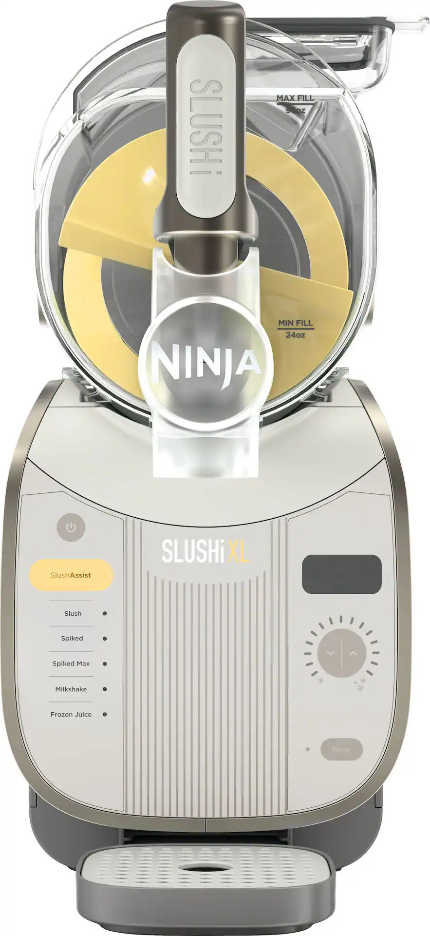 Ninja - SLUSHi® XL Smart Frozen Drink Maker, 128 oz - Crema | Best Buy U.S.