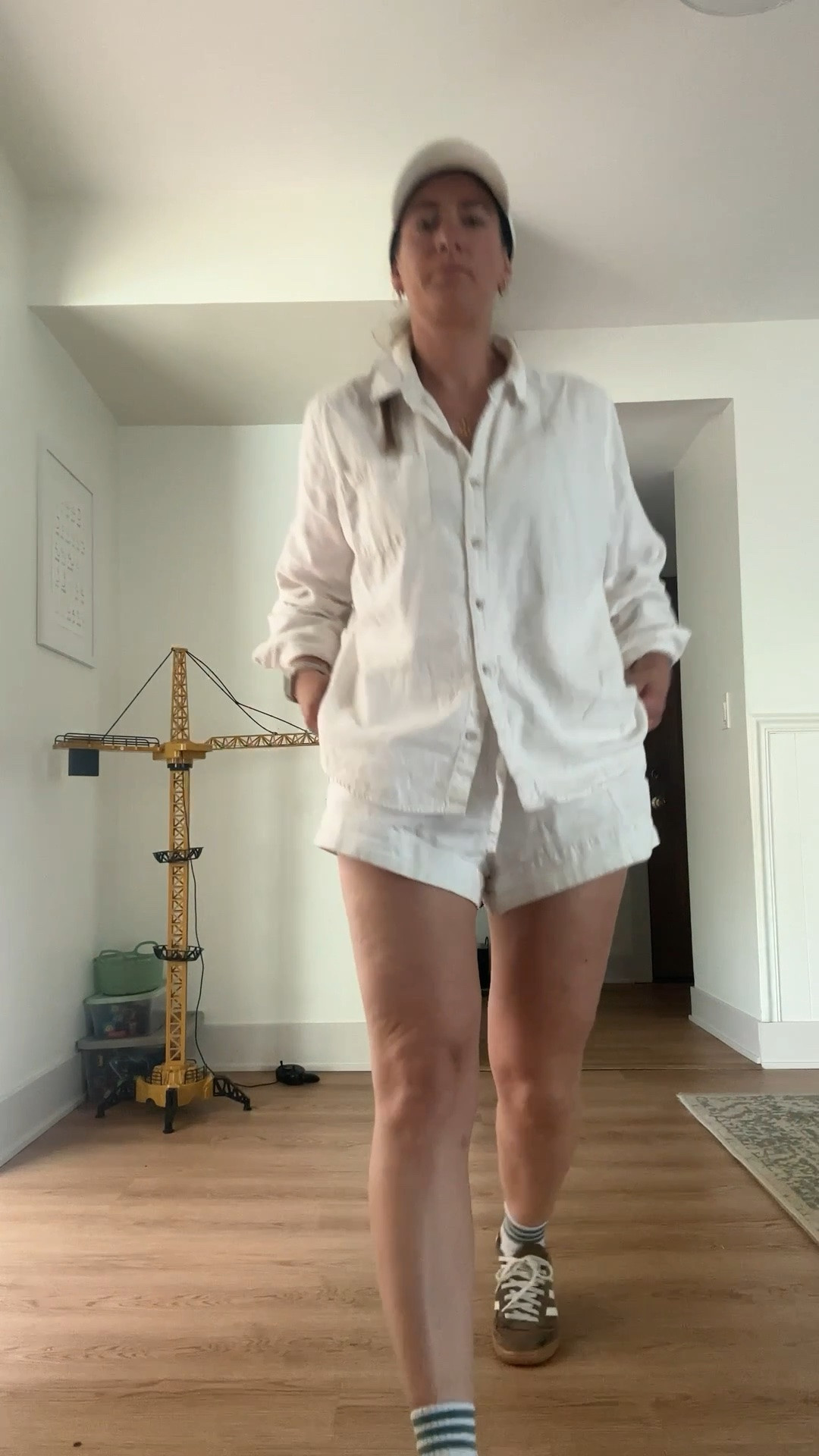 For warm Soccer Saturday days, I always reach for an all-white linen look—it's effortlessly chic, breathable, and keeps you cool from kickoff to post-game errands. The crisp monochromatic palette feels elevated yet relaxed, while lightweight linen brings comfort without sacrificing style. Pair it with simple sandals and minimal accessories for a fresh, polished finish.
Ready to refresh your weekend wardrobe? Let's create your perfect game-day look.

#LTKootd
