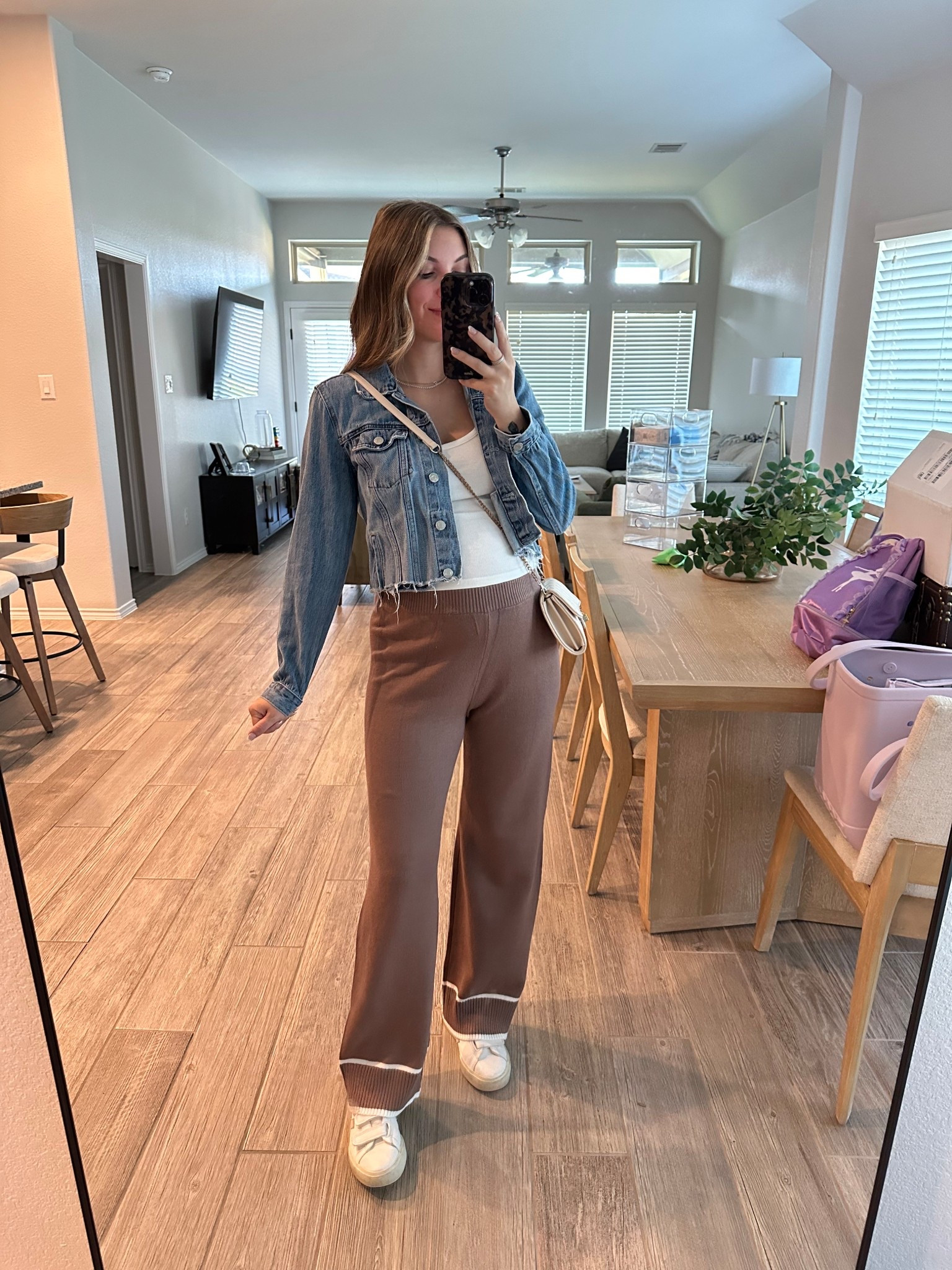 Jacket - small
Top - small
Pants - small (comes in a set)

#LTKWorkwear #LTKBump