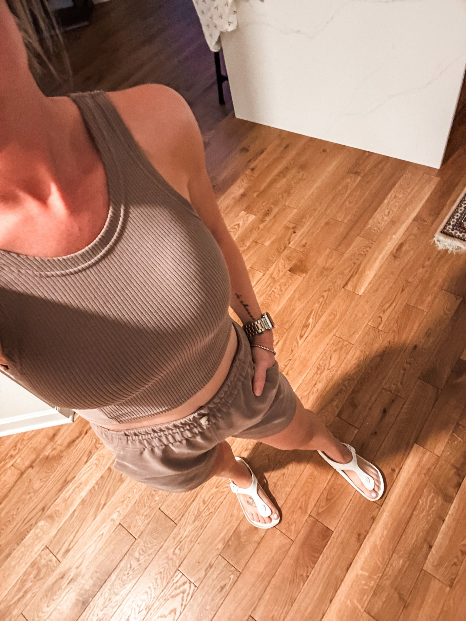 A couple days behind on outfit pictures… this matching set it the best for running around! I also work out in this top. Clothes that do double duty 👏🏼👏🏼👏🏼

#LTKActive #LTKFindsUnder50 #LTKStyleTip