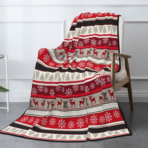 Christmas Throw Blanket Fuzzy Soft Cozy Christmas Blankets Soft Throws Warm Lightweight Plush Fleece Throw Blanket for Kids Men Women Gift Bed Couch Sofa 50"x40" | Amazon (US)