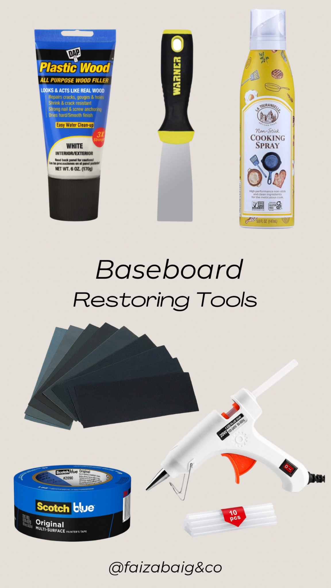 Baseboard restoration tools I used for my entryway!

#LTKover40 #LTKfindsunder50 #LTKhome
