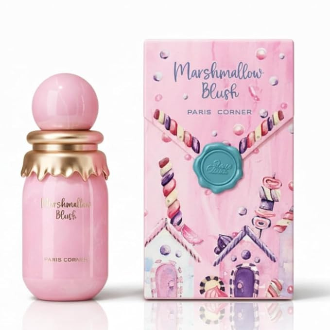 Paris Corner | Marshmallow Blush EDP | A Unique Gourmand Marshmallow Strawberry Perfume for Women... | Amazon (US)