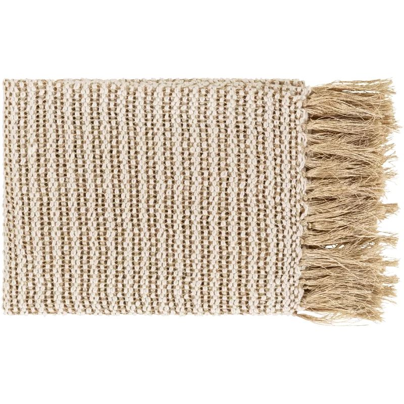 Hasbrouck Cotton Woven Throw Blanket | Wayfair North America