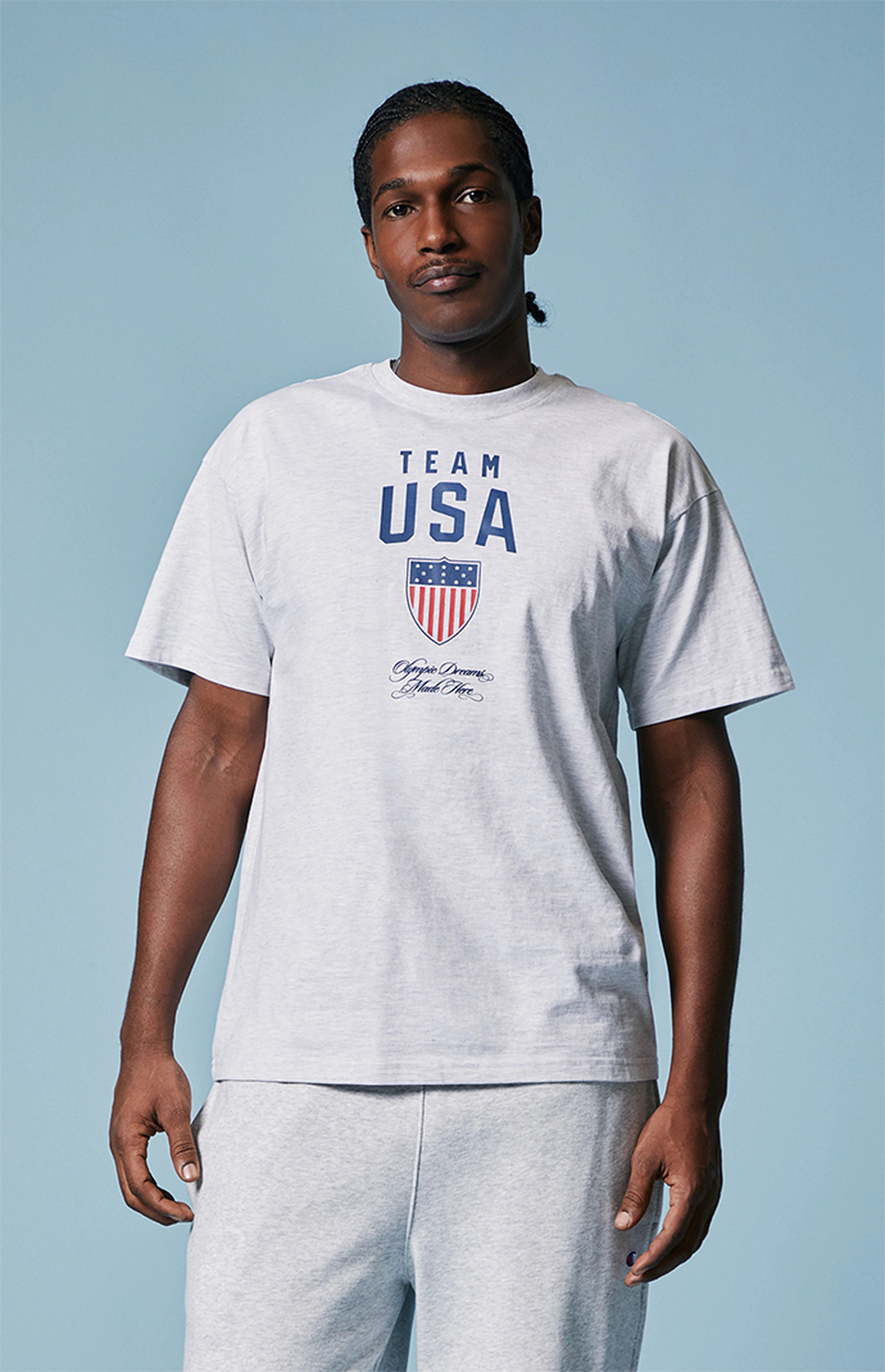 Olympics Milano Cortina Team USA Puff Graphic T-Shirt | PacSun