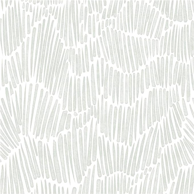 Green Wallpaper 17.3"×78.8" Modern Striped Wallpaper Peel and Stick Wallpaper Boho Removable Wal... | Amazon (US)