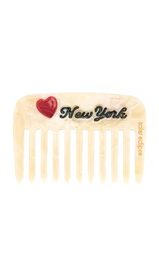 Solar Eclipse Hand-Painted I Love New York Pocket Hair Comb from Revolve.com | Revolve Clothing (Global)