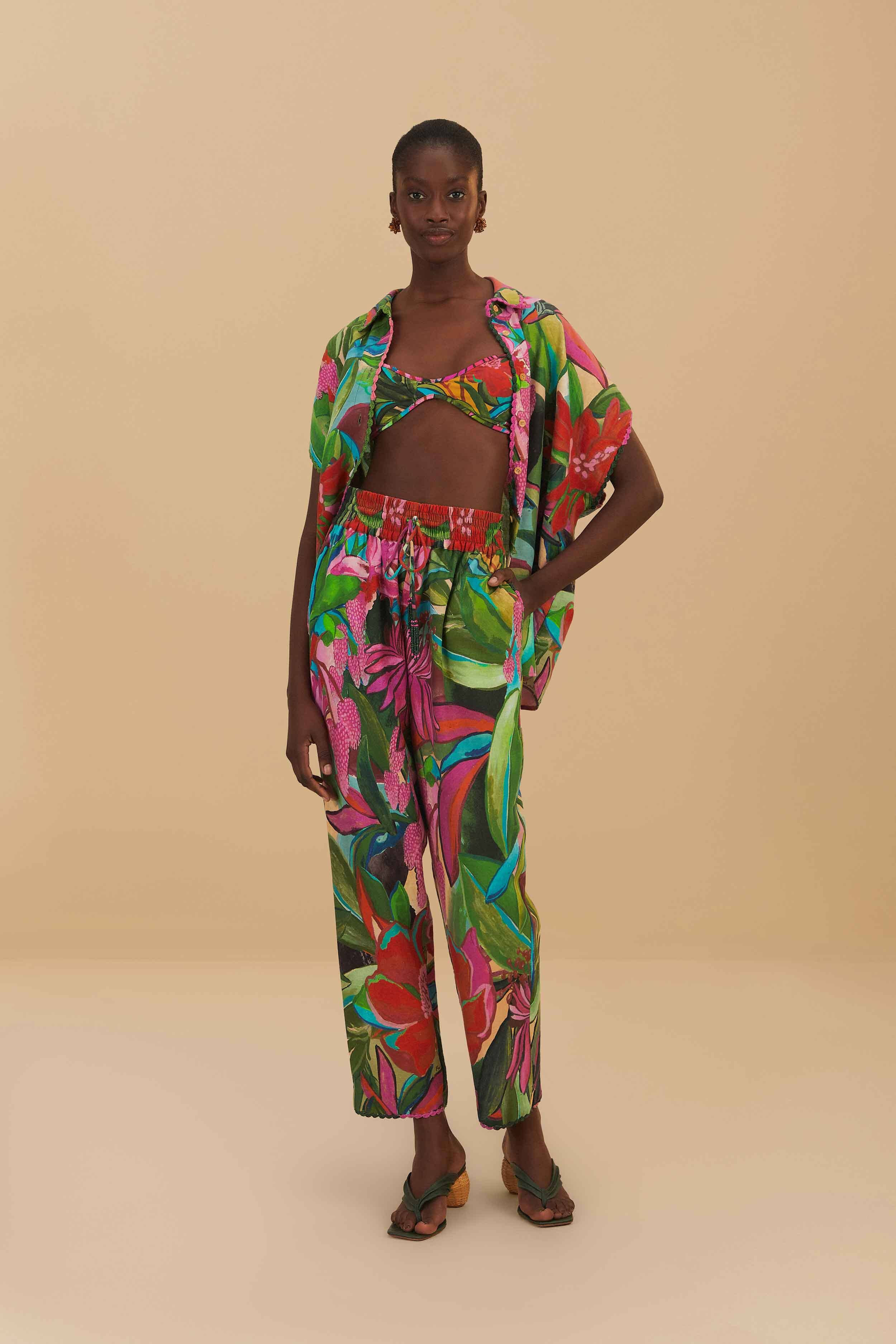 Jardin De Reve Pants | FarmRio (US)