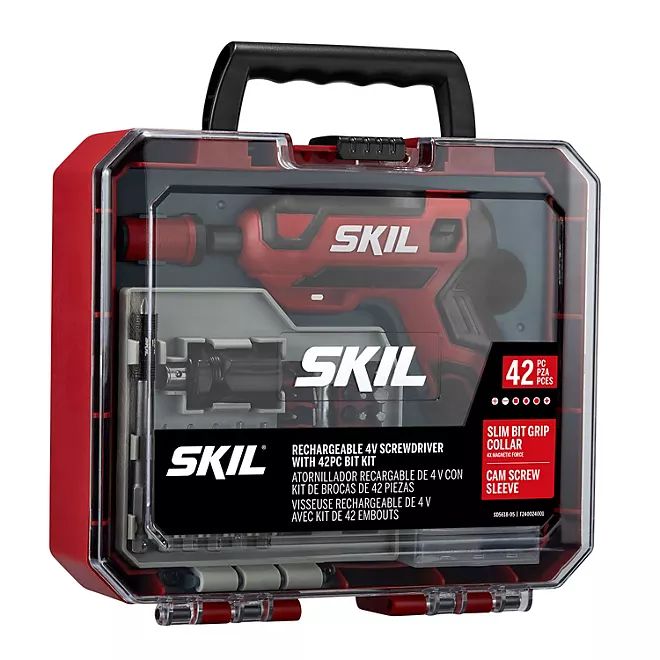 SKIL 4V Pilot Screwdriver with 42-Pc. Bit Kit Case | Sam's Club