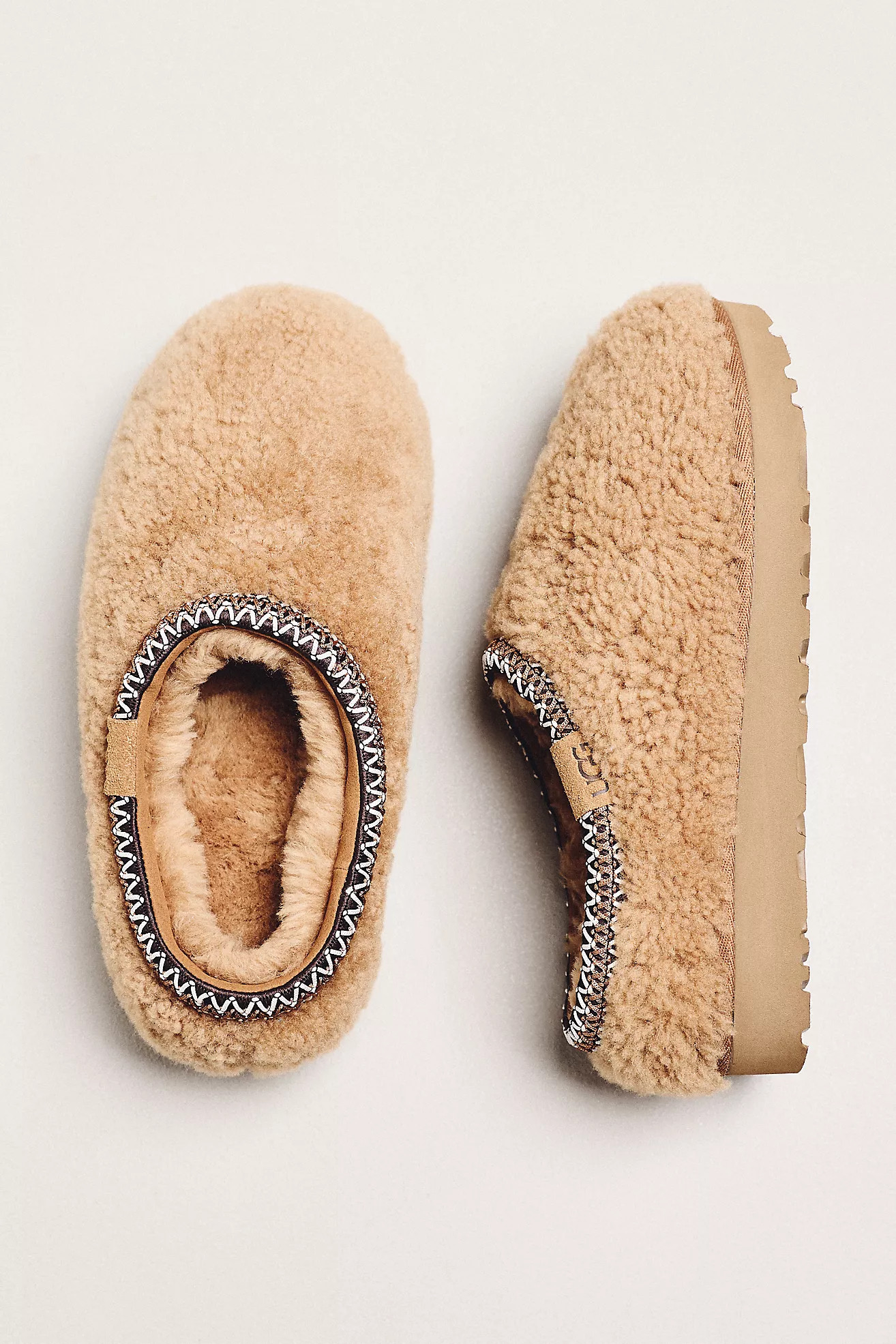 UGG Tasman Maxi Curly Slippers | Anthropologie (US)