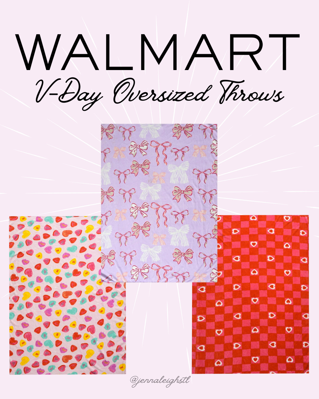 These Valentine’s Day oversized plush throw blankets are only $9.97 and come in so many fun prints to choose from. A cozy and festive pick for the season. 

 #LTKSeasonal #LTKHome
