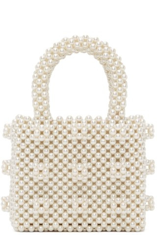 Off-White Beaded Antonia Bag | SSENSE