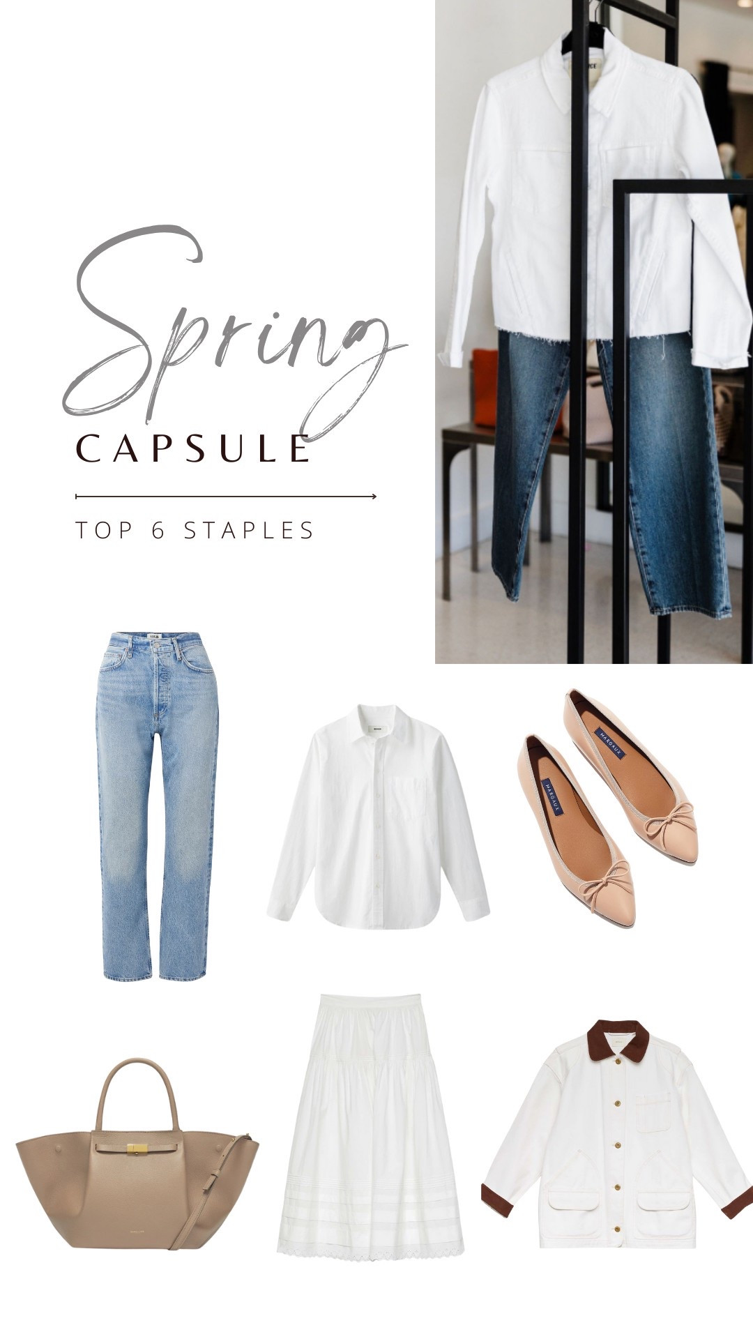 Spring capsule wardrobe 

#LTKStyleTip #LTKMidsize #LTKSeasonal