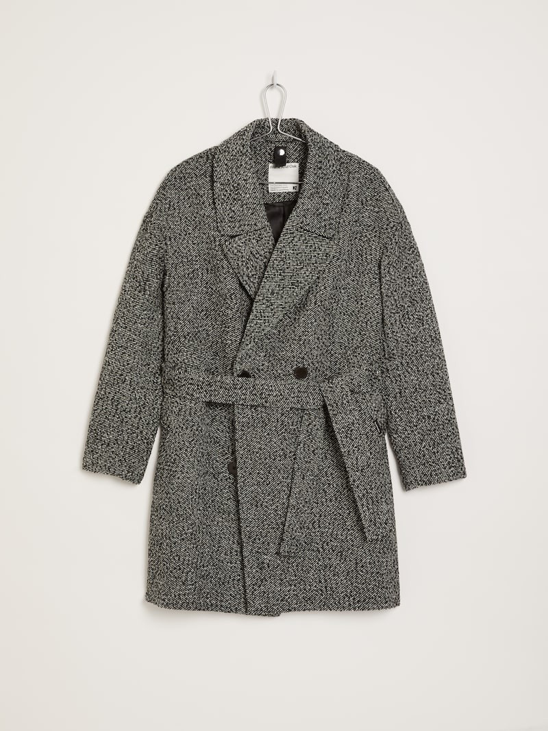 The Mackenzie Cocoon Wool Top Coat in Grey | Frank + Oak