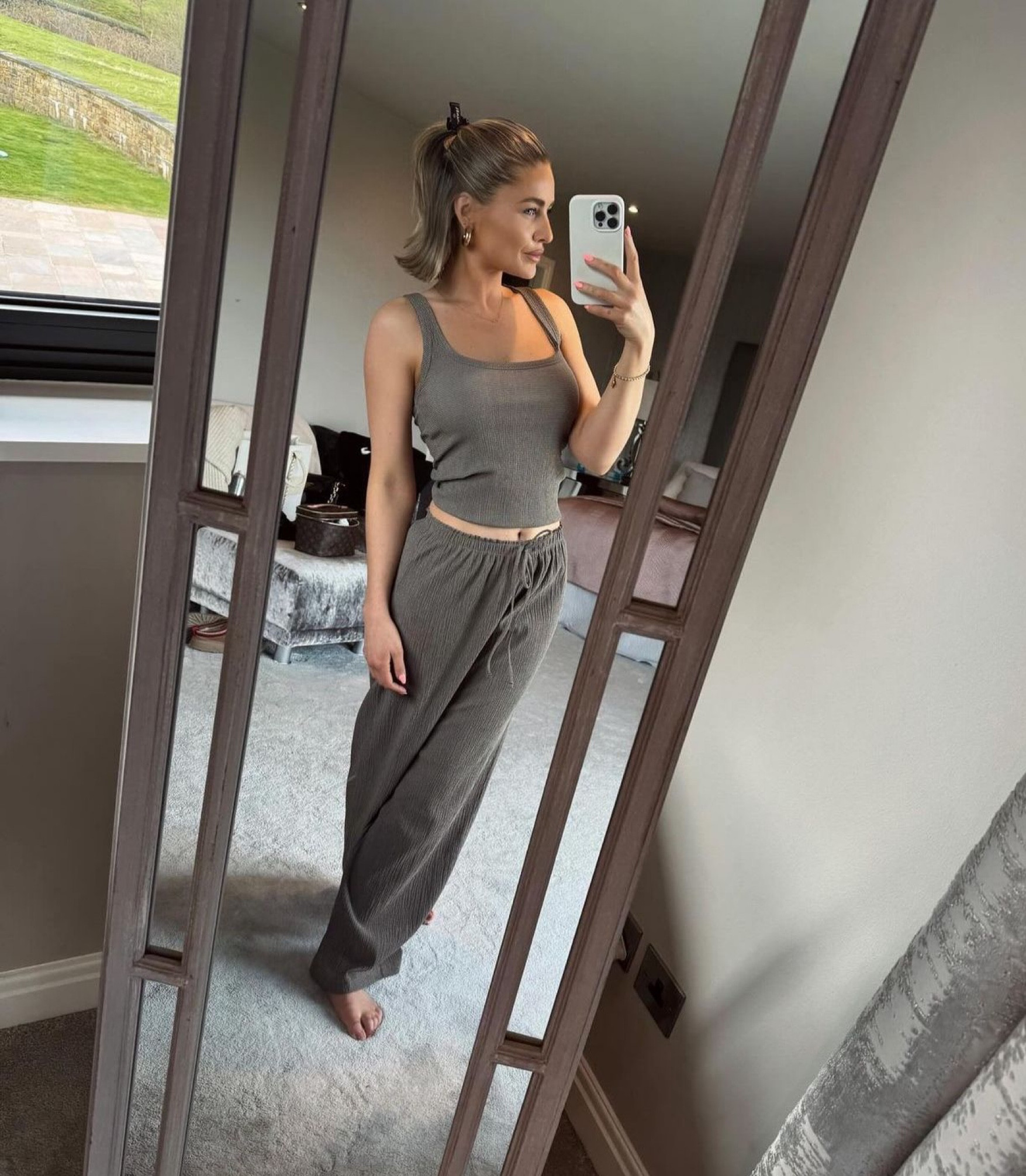Boohoo, Asos, Pull and bear, transitional outfit, transitional style, spring outfit, spring fashion, khaki coord, khaki trousers, wide leg trousers, cropped vest, cropped top, spring outfits, style inspiration 

#LTKstyletip #LTKSeasonal #LTKeurope