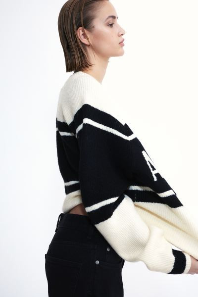 Jacquard-knit jumper | H&M (UK, MY, IN, SG, PH, TW, HK)