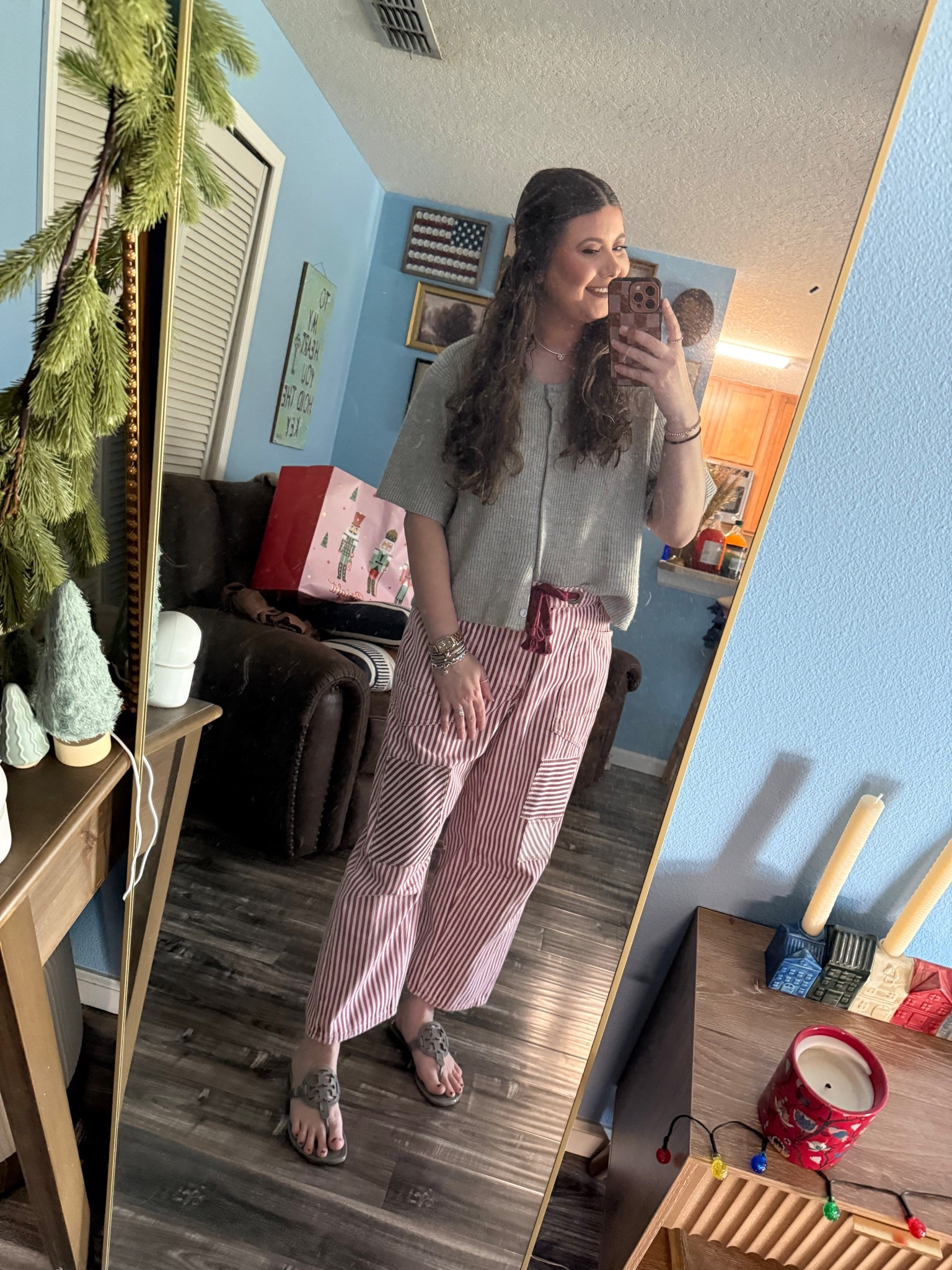 Christmas fit yesterday❤️🎁🎅🏻

#LTKootd #LTKSeasonal #LTKHoliday