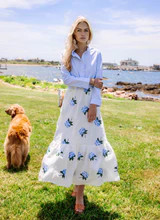 The Hydrangea Skirt - White | Kiel James Patrick