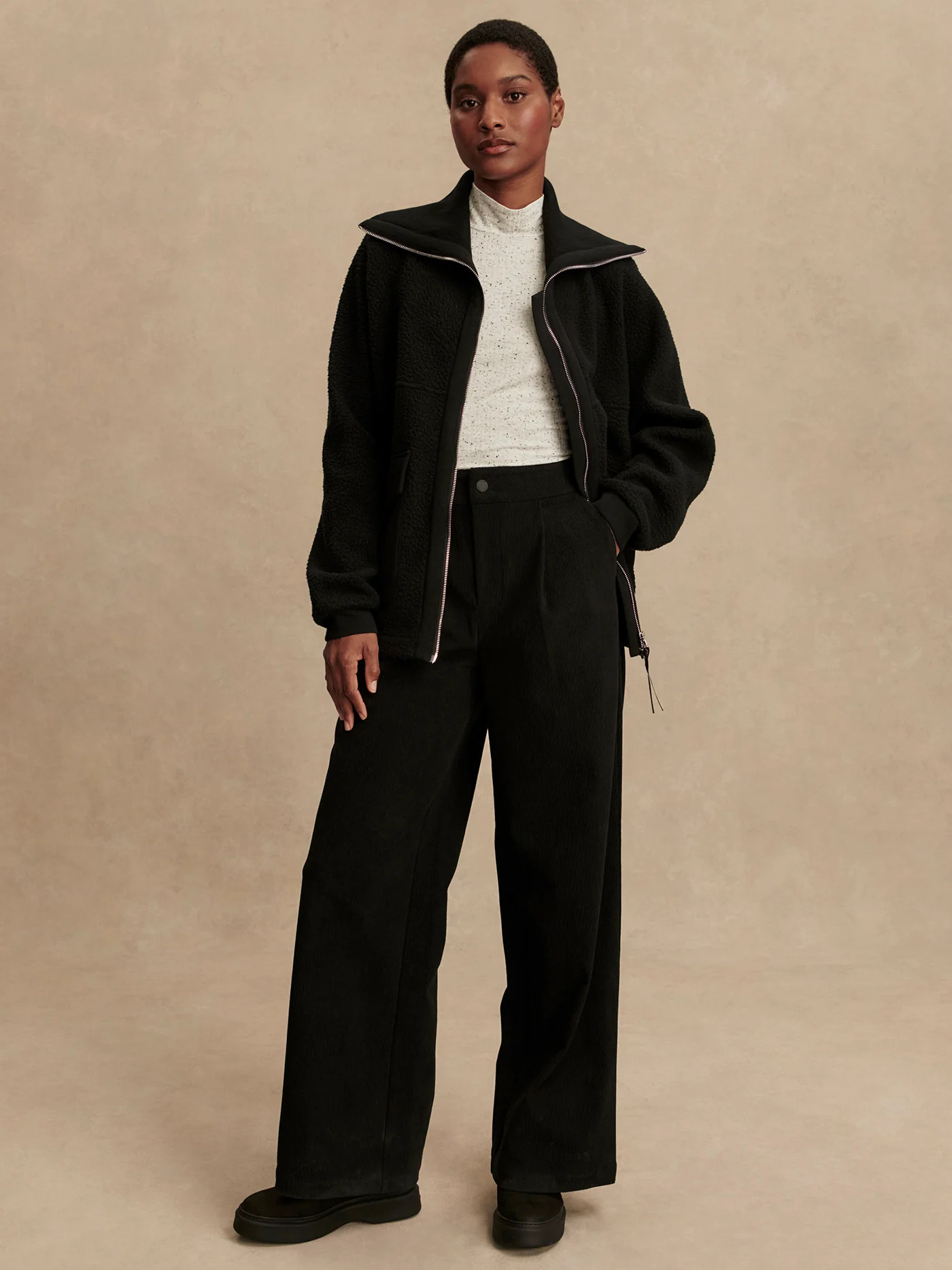 Eleanor Patch Pocket Fleece | Varley US