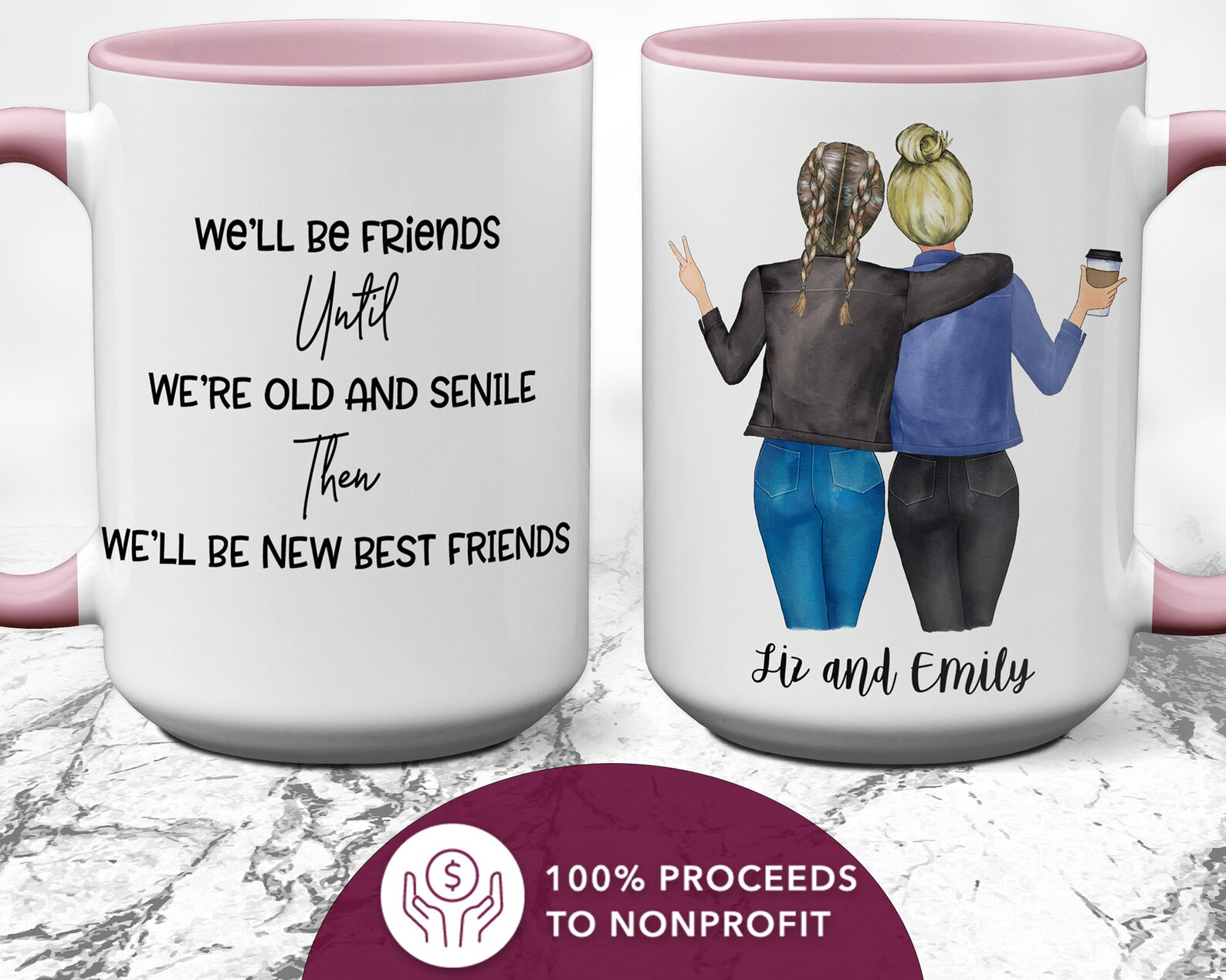 Personalized Best Friend Gifts Best Friend Valentines Gift - Etsy | Etsy (US)