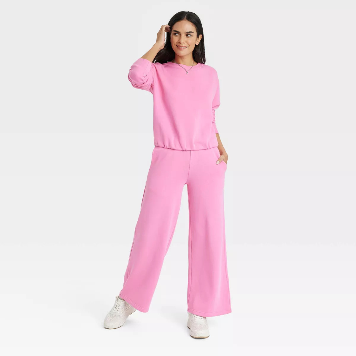 Women's Bubble Hem Sweatshirt - Universal Thread™ | Target