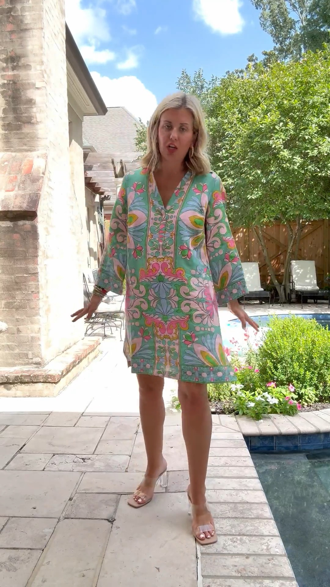 I wear this dress casually and I dress it up. It’s just a win anyway you look at it! I’m in a 2 dress and 8 heel. 

CODES: 
Boden - HHCX
Allie + Bess - Catherine 20

#LTKWedding #LTKOver40 #LTKSaleAlert