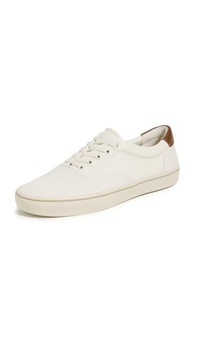 Vince Men's Seaside Sneakers, Pebble White, 8 Medium US | Amazon (US)