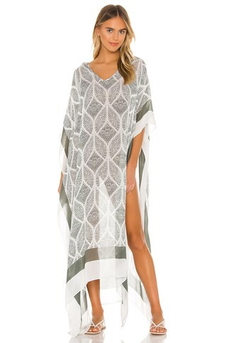 Michael Stars Kate Caftan in Chalk from Revolve.com | Revolve Clothing (Global)