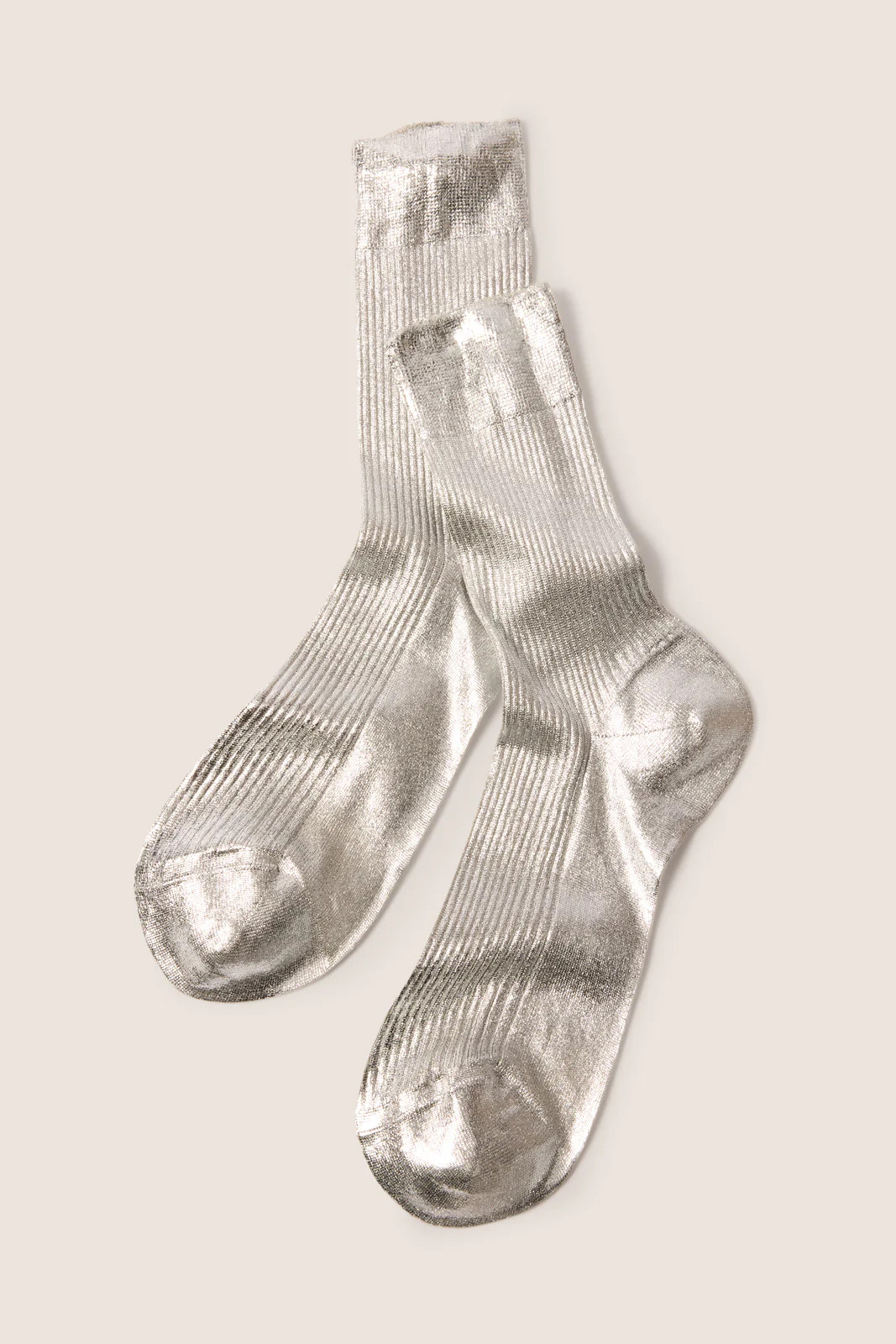 Ribbed Laminated Sock | Evereve