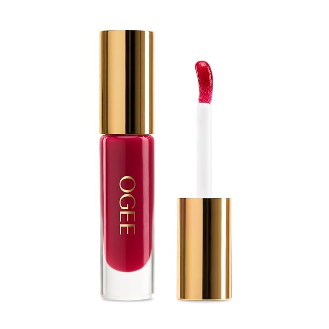 Ogee Beyond Clean Lip Gloss - Certified Organic Lip Gloss for Women - Effortlessly Plump, Hydrate... | Amazon (US)