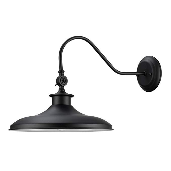 Globe Electric Aedan 1-Light Swivel Wall Sconce, Black Finish 44095 | Amazon (US)